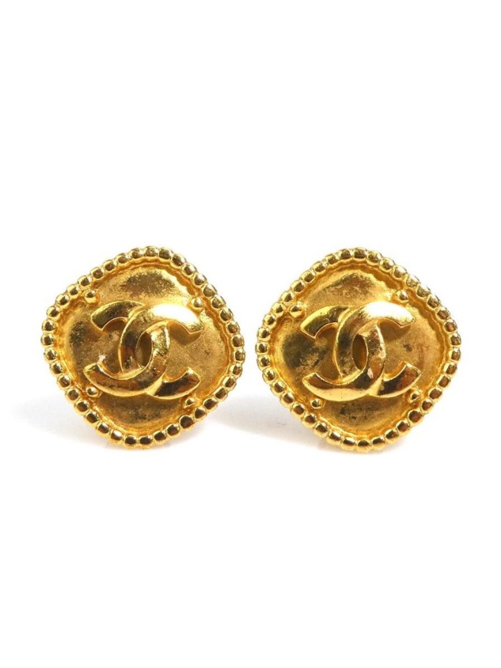 Chanel Earrings CC Logo